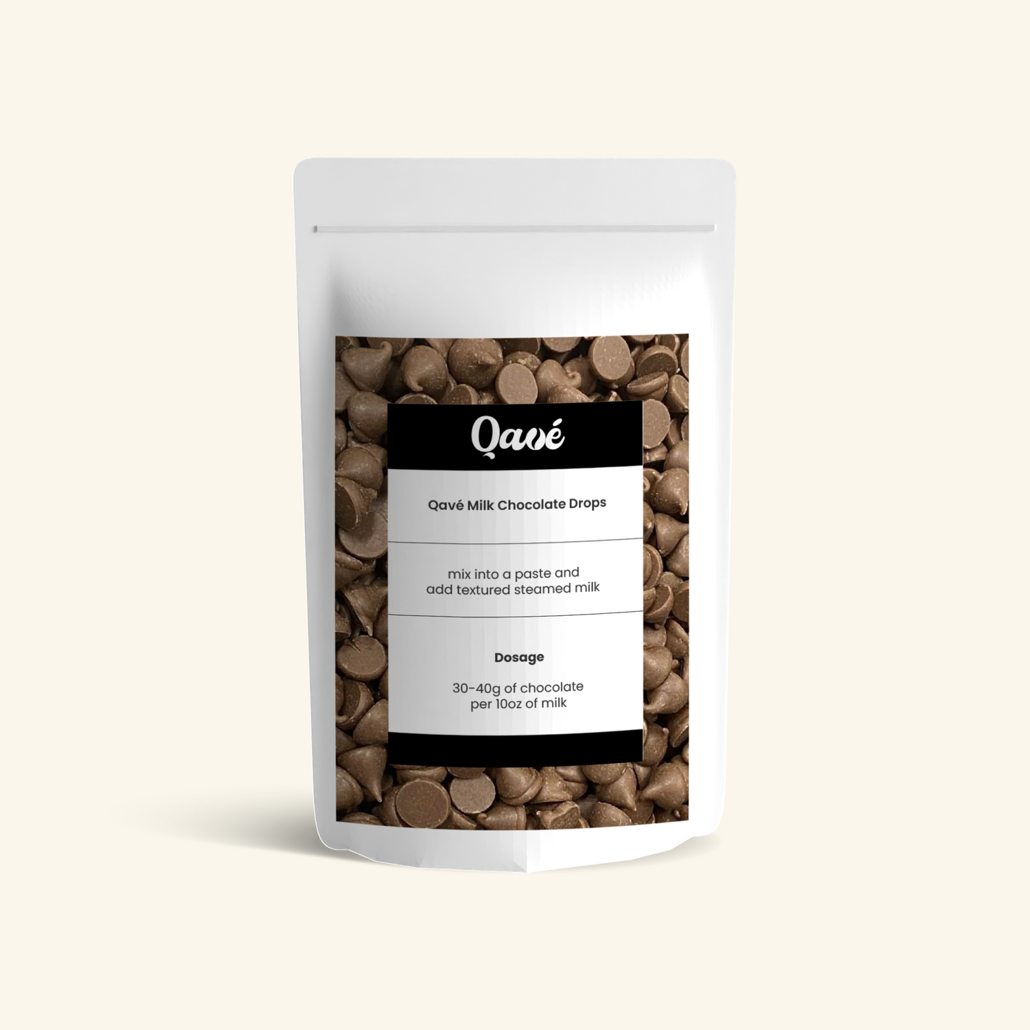 qave milk chocolate drops