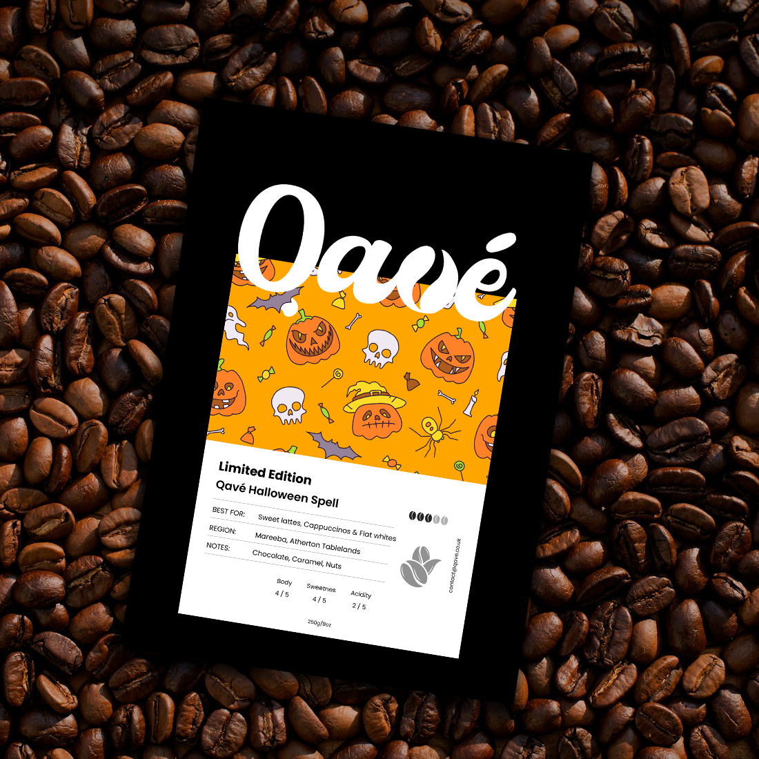 Qavé Coffee Halloween Spell