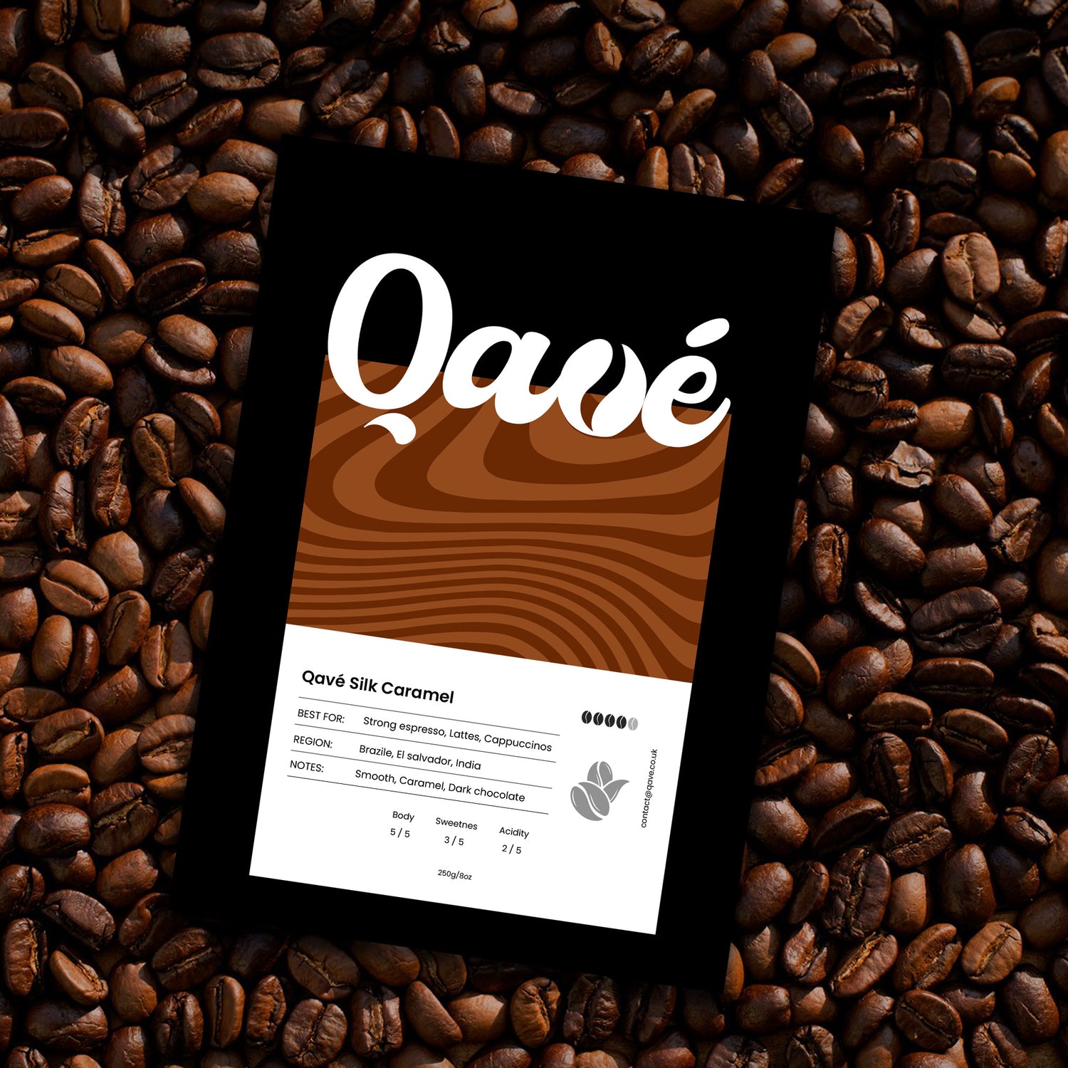 Qavé Coffee Silk Caramel